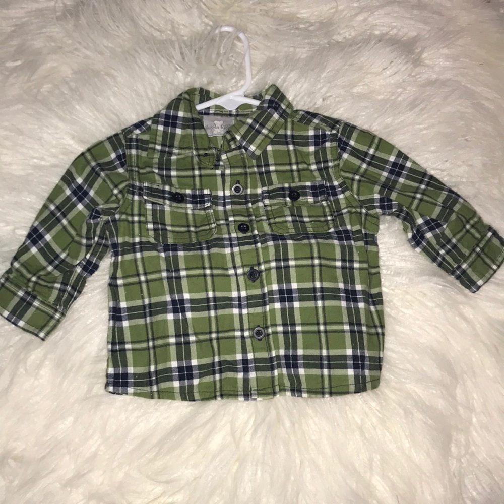 Thick Koala Kids 3-6M Button Up